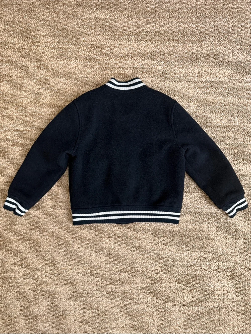 Gap Kids Varsity Letterman Jacket Wool Blend Bomber Coat Size M (8)